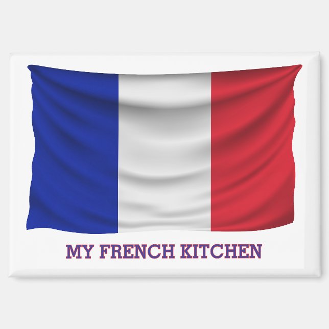 Mein Französisch Kitchenmagnet Magnet (Vorderseite)