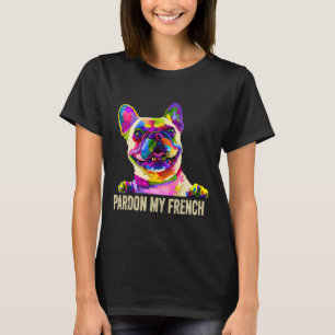 Mein Französisch - Pop Art Spaß Franzose Französis T-Shirt