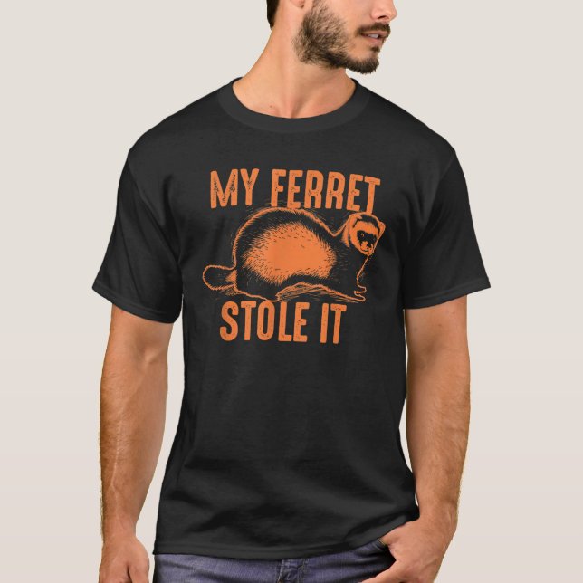 Mein Freret Stole It Shirt Niedlich Polecat Liebha (Vorderseite)