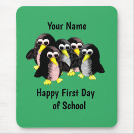 Mein Freund der Pinguin, Personalisiert für Kinder Mousepad