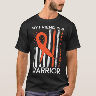 Mein Freund ist ein Krieger-Crps-Bewusstsein Monat T-Shirt
