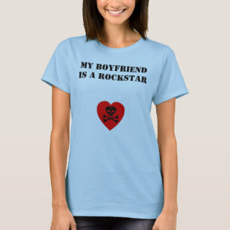 Mein Freund ist ein Rockstar T-Shirt