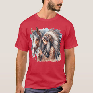 Mein Freund von Pferden T-Shirt