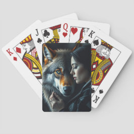 Mein Freund - Wolf Spielkarten