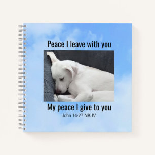 Mein Frieden, den ich dir Bibel Verse Niedlichen H Notizbuch