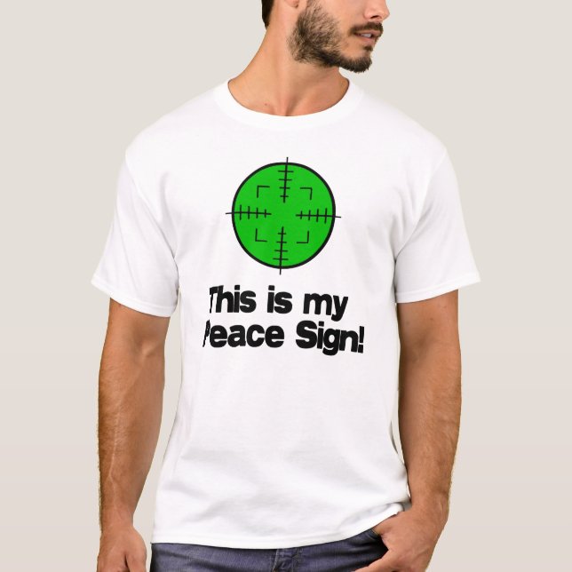 Mein Friedenszeichen! T-Shirt (Vorderseite)