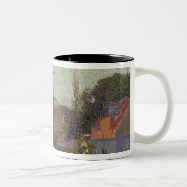 Mein Garten im Frühjahr Zweifarbige Tasse (Rechts)