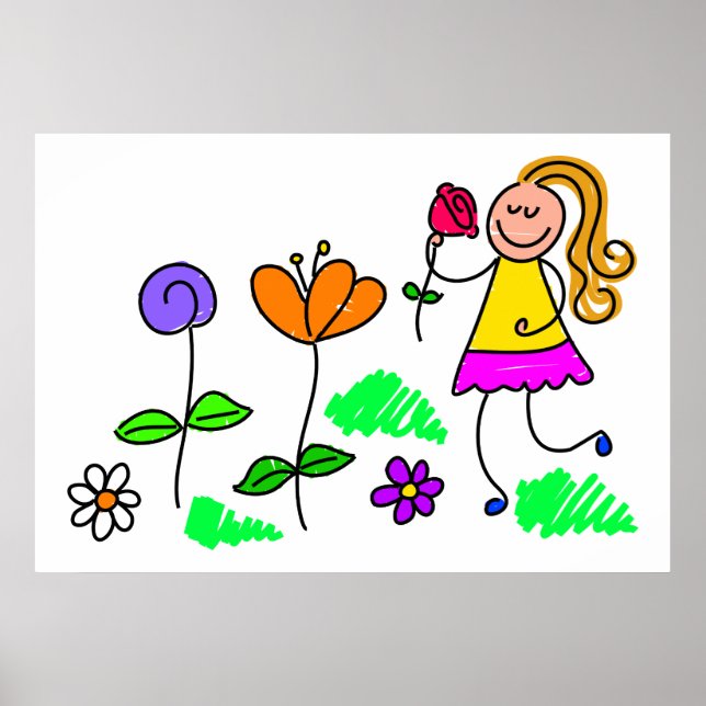 Mein Garten Poster (Vorne)