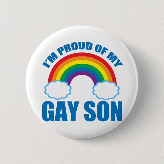 Mein Gay Son Button (Vorderseite)