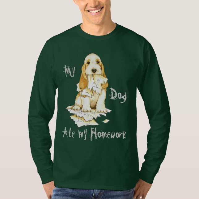 Mein GBGV Ate my Hausaufgaben T-Shirt (Vorderseite)