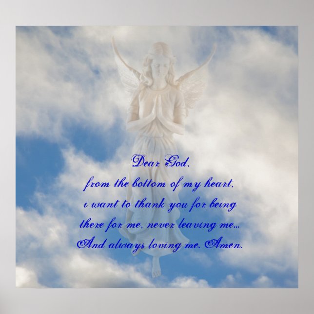 Mein Gebet Gottes durch Heilung der Liebe Poster (Vorne)