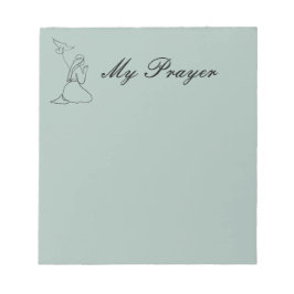 Mein Gebetshinweis Registerkarte Sticky Note Notizblock