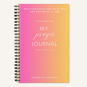 Mein Gebetsjournal Notizbuch