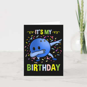 Mein Geburtstag Bowling Byll Karte
