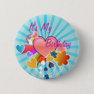 Mein Geburtstag Button