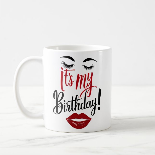 - Mein Geburtstag Kaffeetasse (Links)