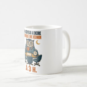 Mein Gehirn hat um 3 Uhr eine Besprechung einberuf Kaffeetasse