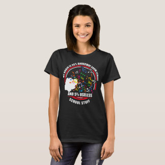 Mein Gehirn ist 95% Broadway T-Shirt