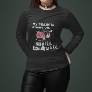 Mein Gehirn ist immer an - sogar um 3 Uhr morgens Sweatshirt