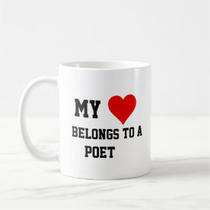 Mein gehört einem Dichter  Kaffeetasse