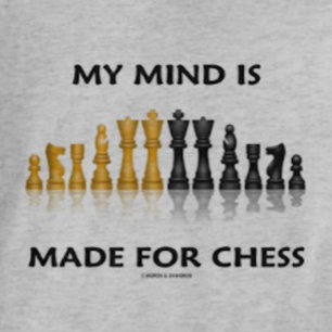 Mein Geist ist für Schach gemacht (Reflektives Sch T-Shirt