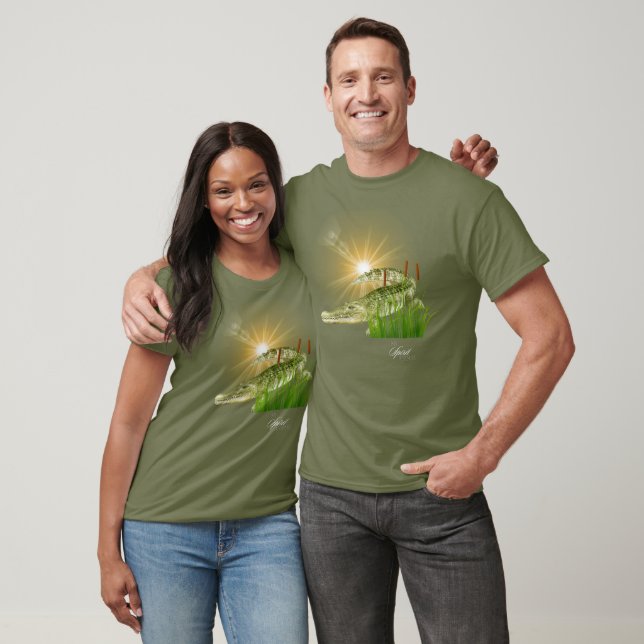 Mein Geist Tier - Alligator T-Shirt (Unisex)