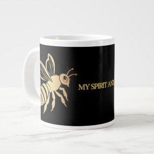 Mein Geist Tier - Biene Jumbo-Tasse