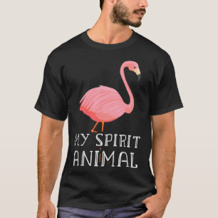 Mein Geist Tier ist ein rosa Flamingo T-Shirt