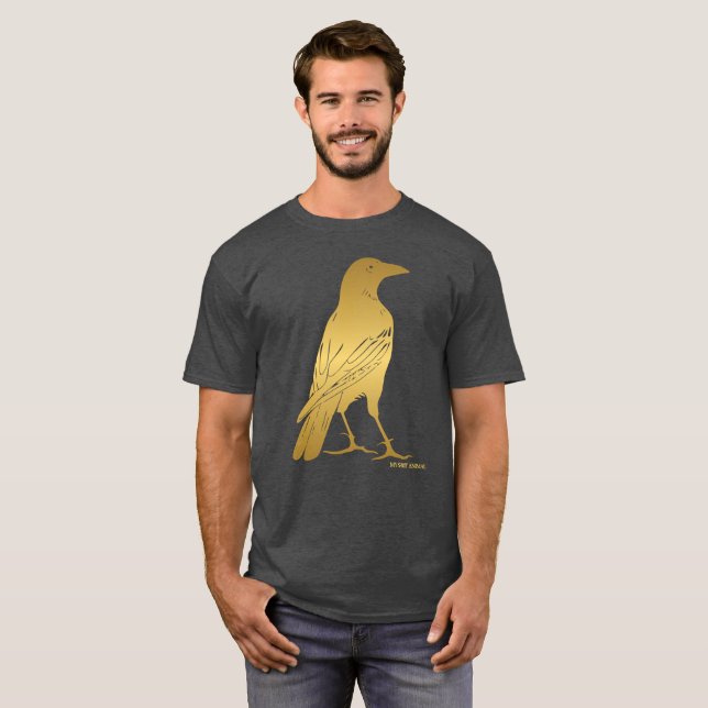 Mein Geist Tier - Raven T-Shirt (Vorne ganz)