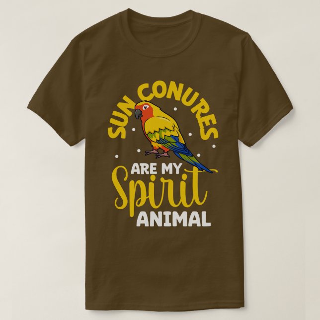 Mein Geiststier ist ein Sonnenschutz T-Shirt (Design vorne)