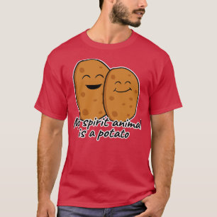 Mein Geiststier ist eine Kartoffel T-Shirt