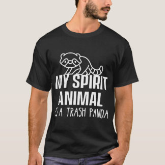 Mein Geisttier ist ein Abfalltier aus Panda. P T-Shirt