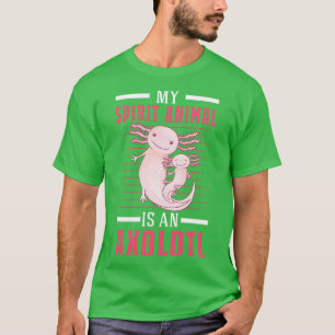 Mein Geisttier ist ein Axolotaler Salamander 4 T-Shirt