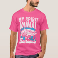 Mein Geisttier ist ein Barracuda Sportfischer Angl