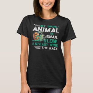 Mein Geisttier ist ein Schneckenschwund und der st T-Shirt
