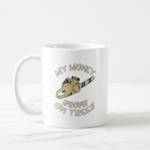 Mein Geld wächst an Bäumen Kaffeetasse
