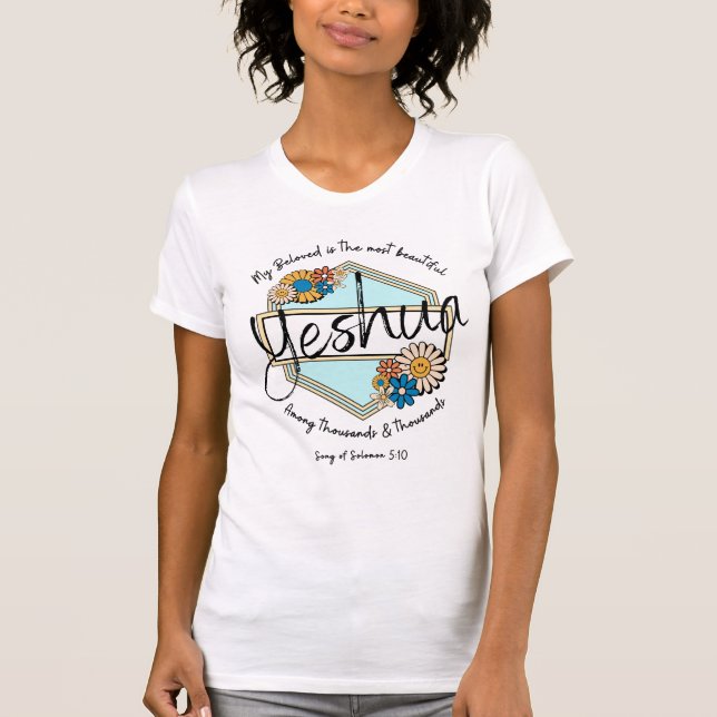 Mein Geliebter ist der schönste weibliche T - Shir T-Shirt (Vorderseite)
