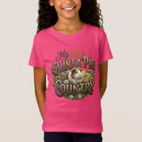 Mein geliebtes Meerschweinchen mag Land-T-Shirt