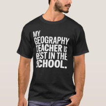 Mein Geografie-Lehrer ist der Beste in der Schule
