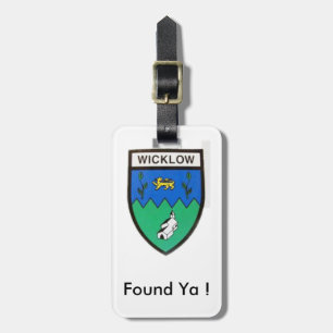 Mein Gepäck Personalisiert Wicklow Landkreis ID Ta Gepäckanhänger