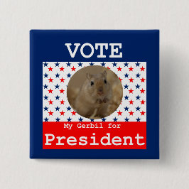 Mein Gerbil für das Präsident Square Button