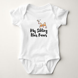 Mein Geschwister hat Paare Baby Strampler