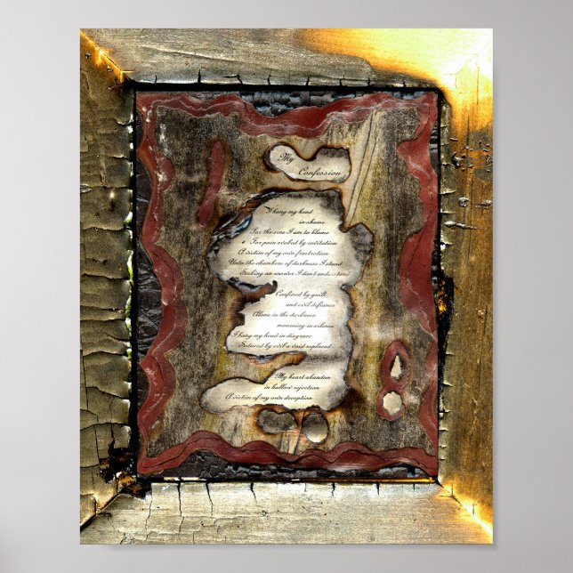 Mein Geständnis Poster (Vorne)