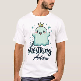 Mein Ghostking Kawaii Halloween Shirt für Boyfrien