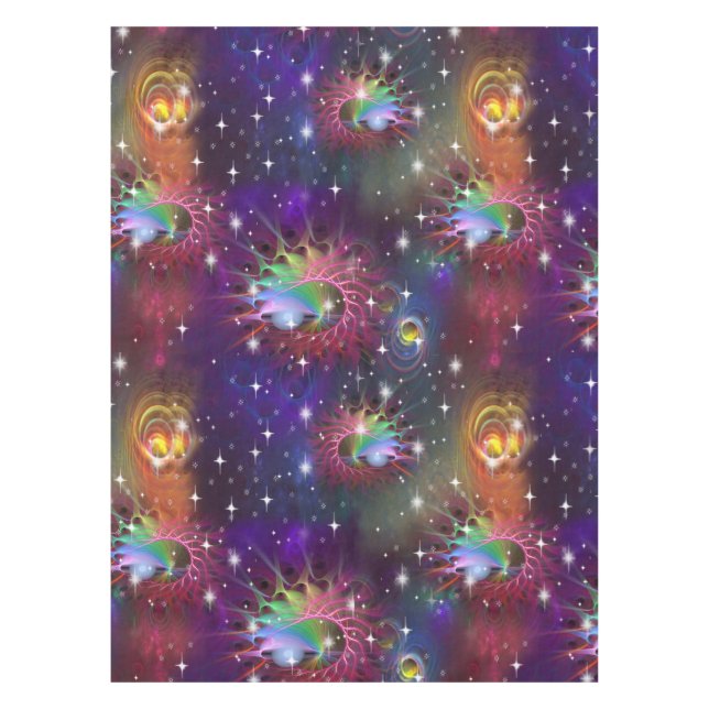 Mein glamouröses Funky Disco-Muster Tischdecke (Vorderseite)