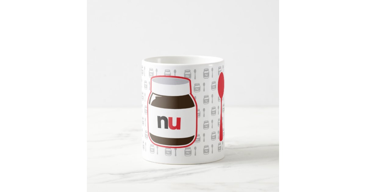 Mein Glas von Nutella Kaffeetasse Zazzle.ch