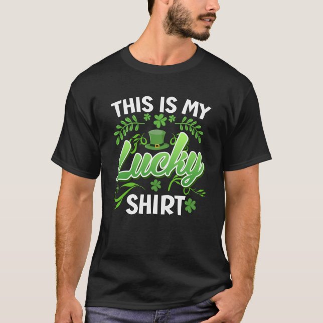 Mein Glück, Charme St Patrick's Day T-Shirt (Vorderseite)