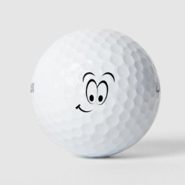 mein glücklicher Gesichtsball Golfball