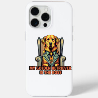 Mein Goldener Retriever ist der Boss Case-Mate iPhone Hülle