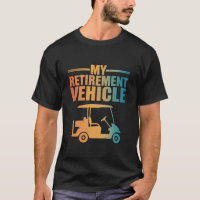 Mein Golfwagen für den Ruhestand Golfer Golfwagenl